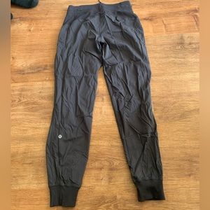 Lululemon, size 4, joggers. Grey-purple